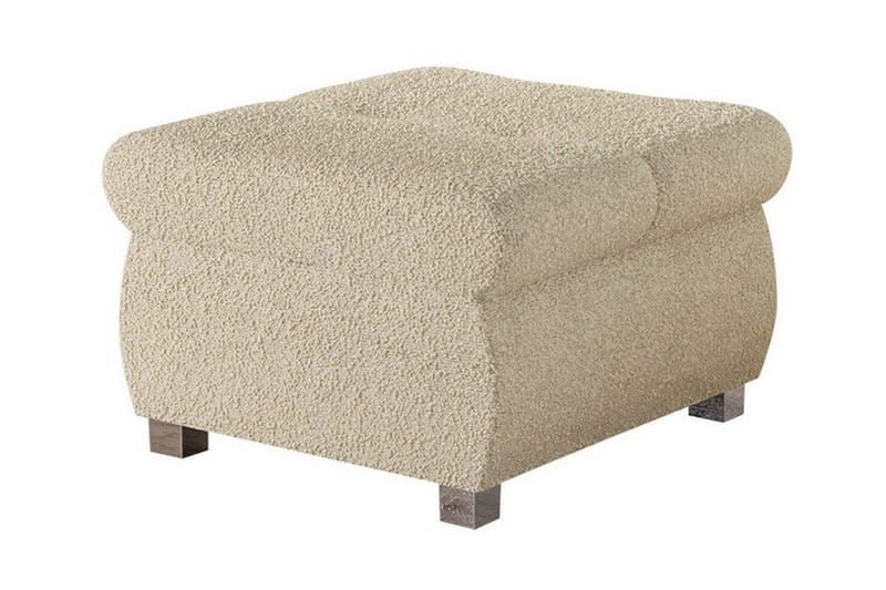 Cerys Fotpall 60 cm, Ljusbrun