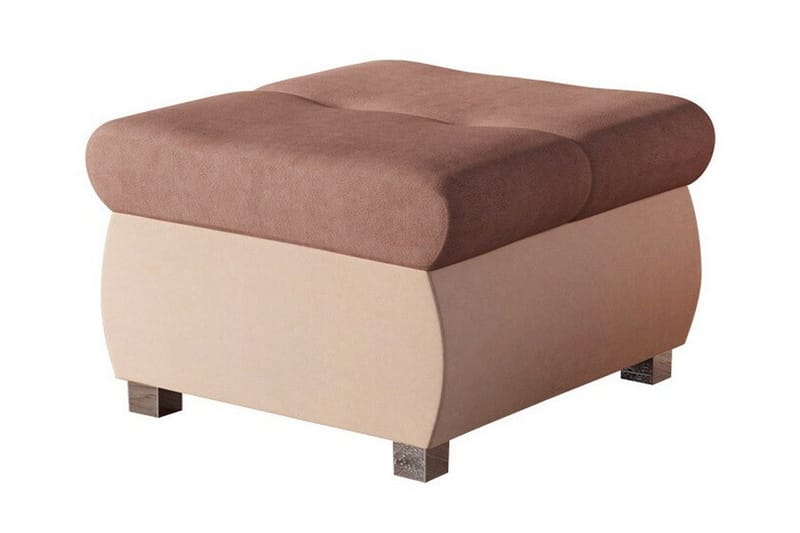 Cerys Fotpall 60 cm, Rosa