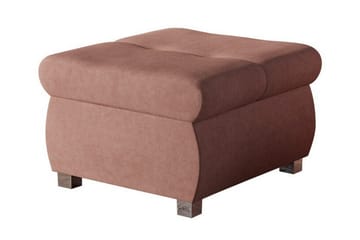 Cerys Fotpall 60 cm - Rosa - Möbler - Stolar & fåtöljer - Pall & puff - Fotpall