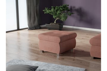 Cerys Fotpall 60 cm - Rosa - Möbler - Stolar & fåtöljer - Pall & puff - Fotpall