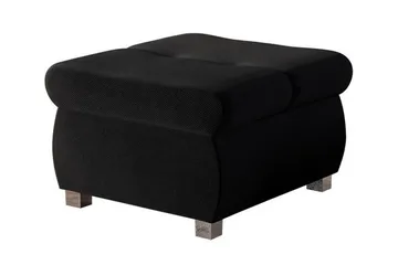 Cerys Fotpall 60 cm - Svart - Möbler - Stolar & fåtöljer - Pall & puff - Fotpall