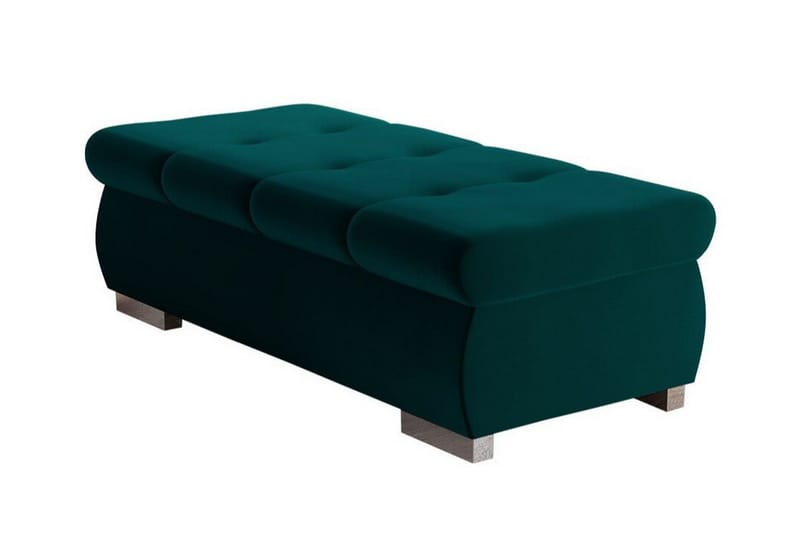 Cerys Fotpall 60 cm, Turkos