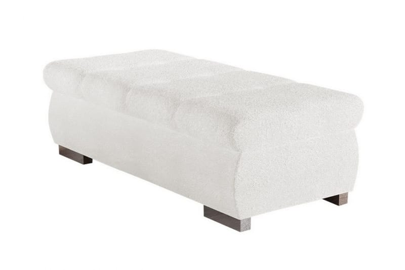 Cerys Fotpall 60 cm, Vit