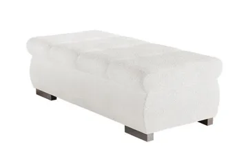 Cerys Fotpall 60 cm - Vit - Möbler - Stolar & fåtöljer - Pall & puff - Fotpall