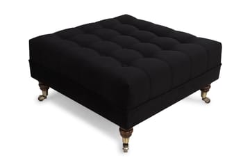 Chesterfield Deluxe Fotpall Fyrkantig 70 cm