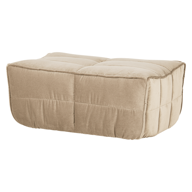 Fotpall Cluster 104 cm, Beige