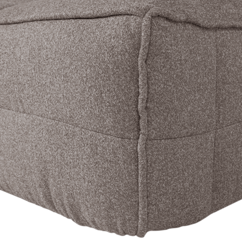 Fotpall Cluster 104 cm - Mellanbrun - Möbler - Stolar & fåtöljer - Pall & puff - Fotpall