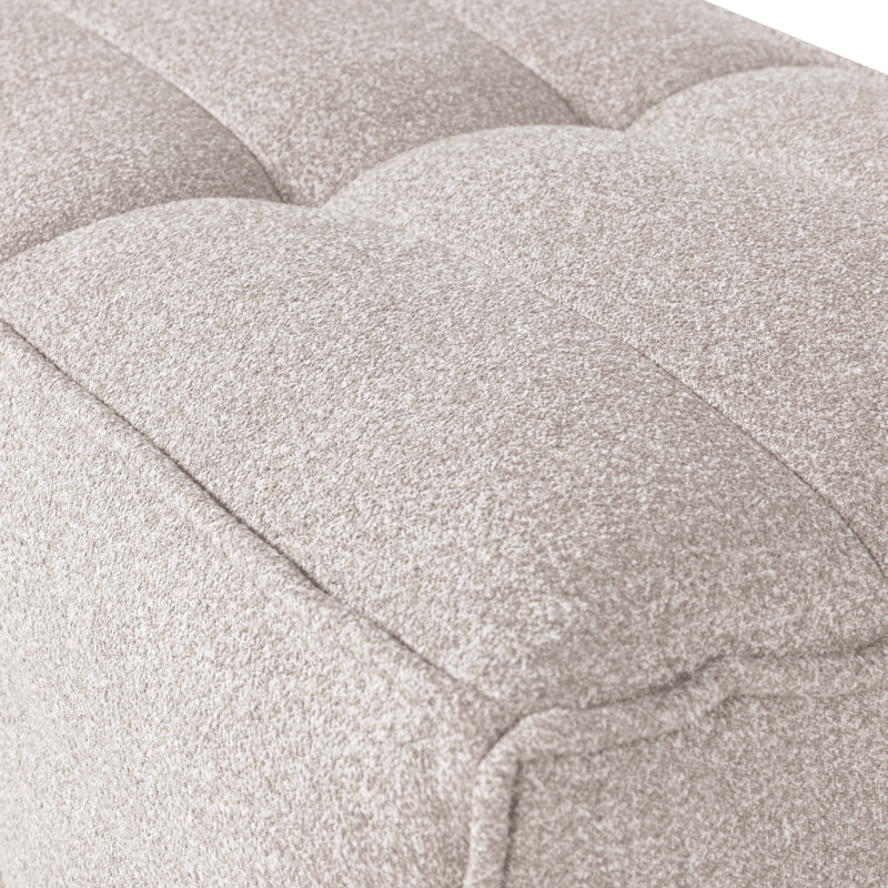 Fotpall Cluster 104 cm - Sandbeige - Möbler - Stolar & fåtöljer - Pall & puff - Fotpall