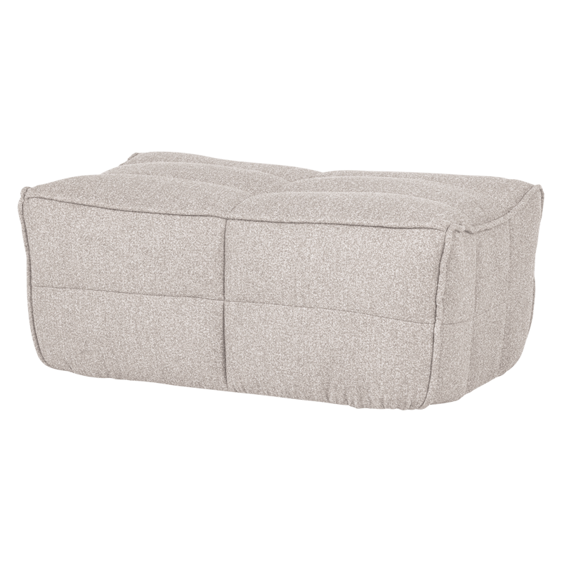 Fotpall Cluster 104 cm, Sandbeige