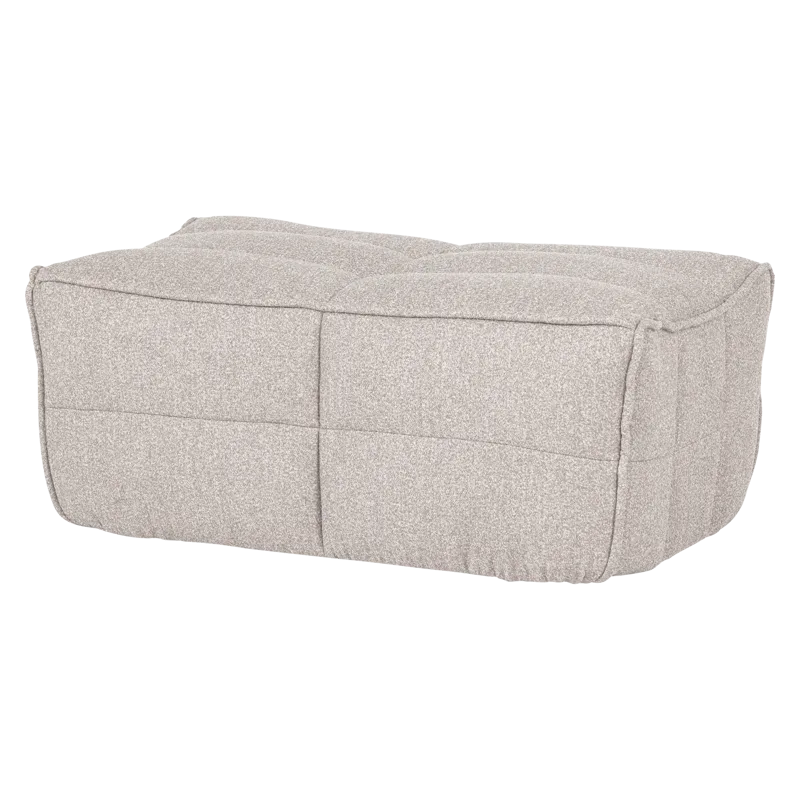 Fotpall Cluster 104 cm, Sandbeige