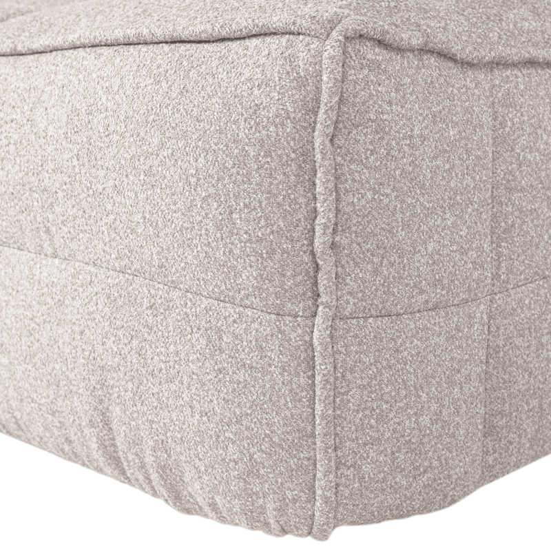 Fotpall Cluster 104 cm - Sandbeige - Möbler - Stolar & fåtöljer - Pall & puff - Fotpall