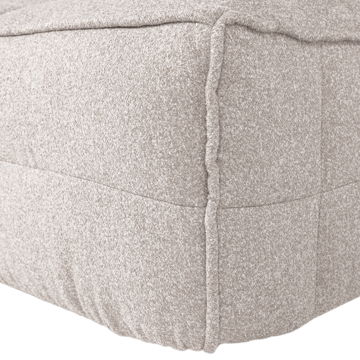 Fotpall Cluster 104 cm - Sandbeige - Möbler - Stolar & fåtöljer - Pall & puff - Fotpall