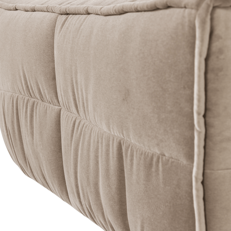 Fotpall Cluster 104 cm - Taupe - Möbler - Stolar & fåtöljer - Pall & puff - Fotpall