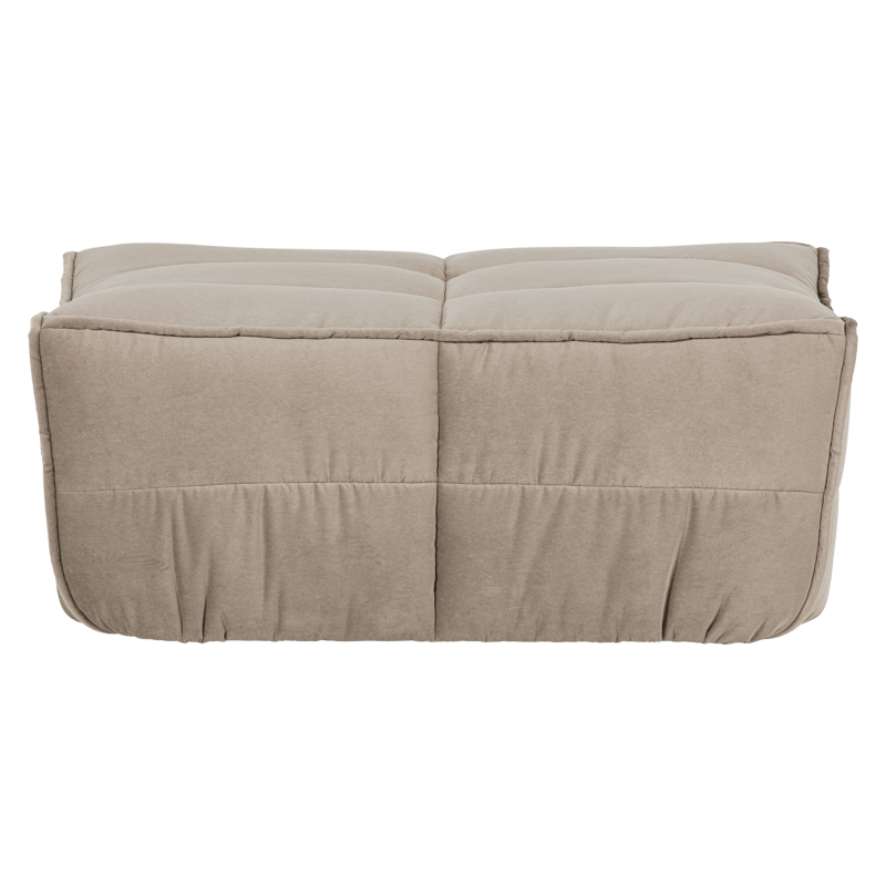 Fotpall Cluster 104 cm - Taupe - Möbler - Stolar & fåtöljer - Pall & puff - Fotpall