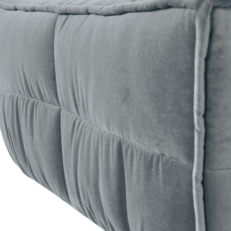 Fotpall Cluster 104 cm - Turkosblå - Möbler - Stolar & fåtöljer - Pall & puff - Fotpall