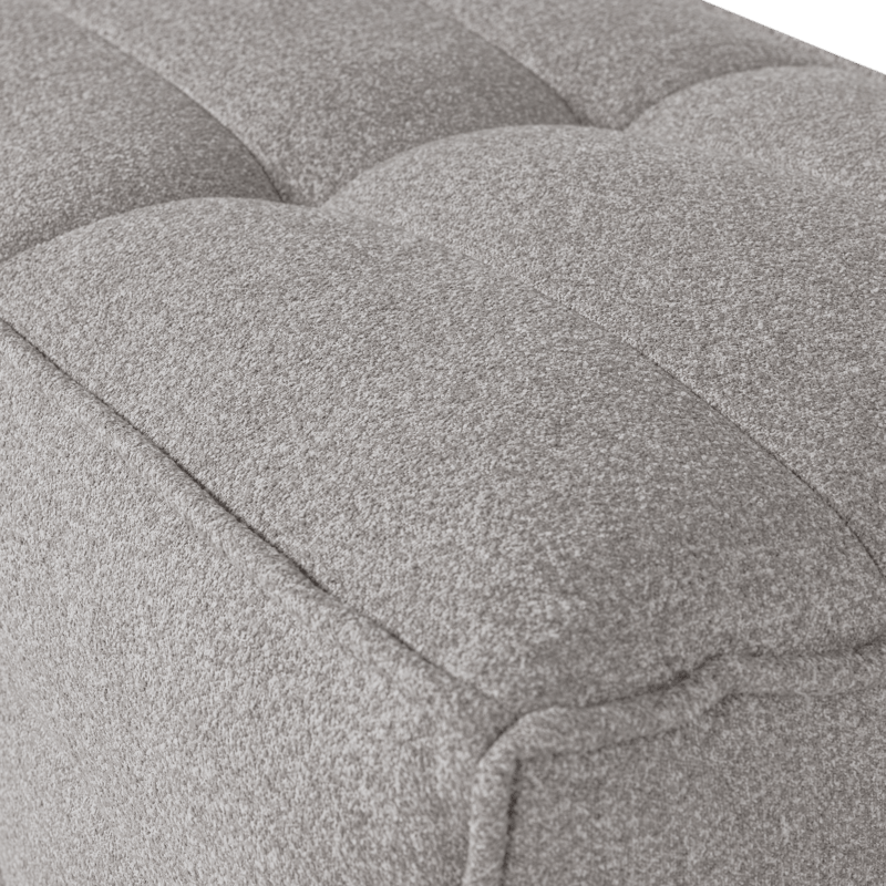 Fotpall Cluster 104 cm - Varmgrå - Möbler - Stolar & fåtöljer - Pall & puff - Fotpall