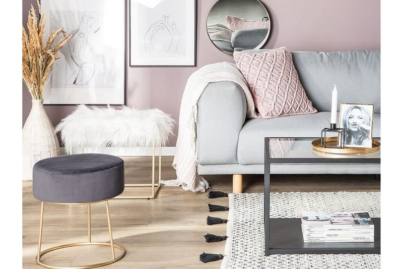 Colonsay Fotpall - Vit - Möbler - Stolar & fåtöljer - Pall & puff - Fotpall