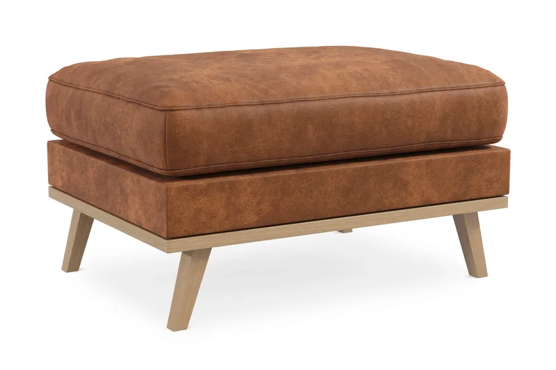 Copenhagen Fotpall - Brun - Möbler - Stolar & fåtöljer - Pall & puff - Fotpall