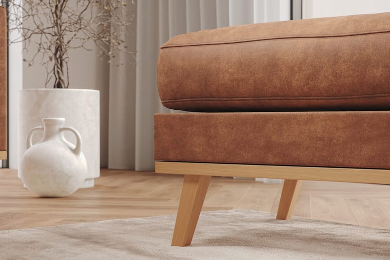 Copenhagen Fotpall - Brun - Möbler - Stolar & fåtöljer - Pall & puff - Fotpall