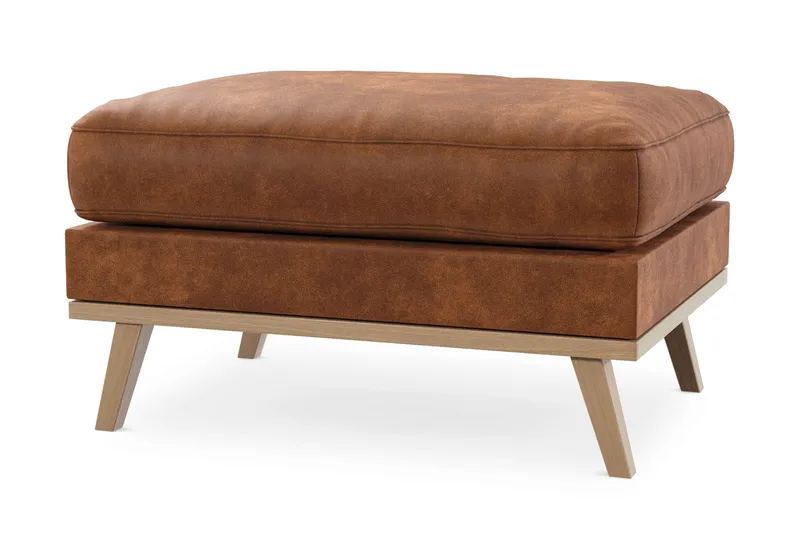 Copenhagen Fotpall - Brun - Möbler - Stolar & fåtöljer - Pall & puff - Fotpall
