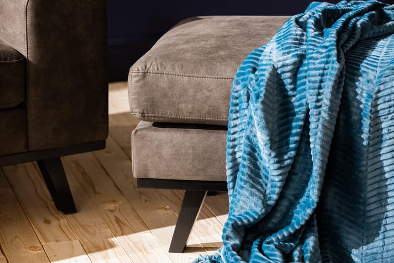 Copenhagen Fotpall Konstläder - Mörkgrå - Möbler - Stolar & fåtöljer - Pall & puff - Fotpall