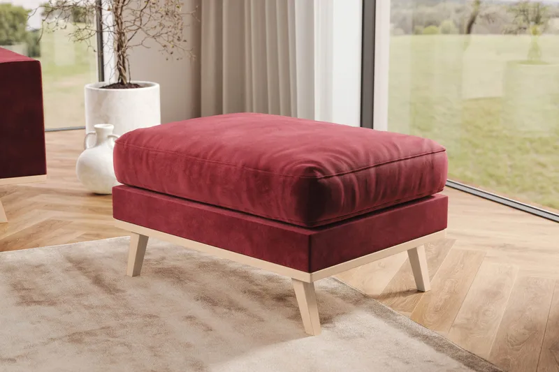 Copenhagen Fotpall - Lila - Möbler - Stolar & fåtöljer - Pall & puff - Fotpall