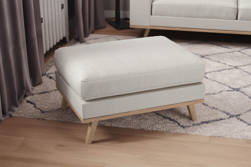 Copenhagen Fotpall - Linnebeige - Möbler - Stolar & fåtöljer - Pall & puff - Fotpall