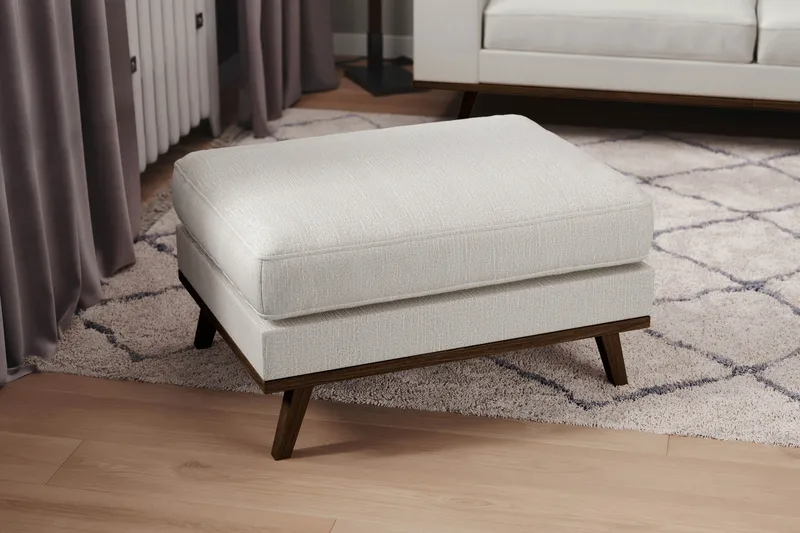 Copenhagen Fotpall - Linnebeige - Möbler - Stolar & fåtöljer - Pall & puff - Fotpall