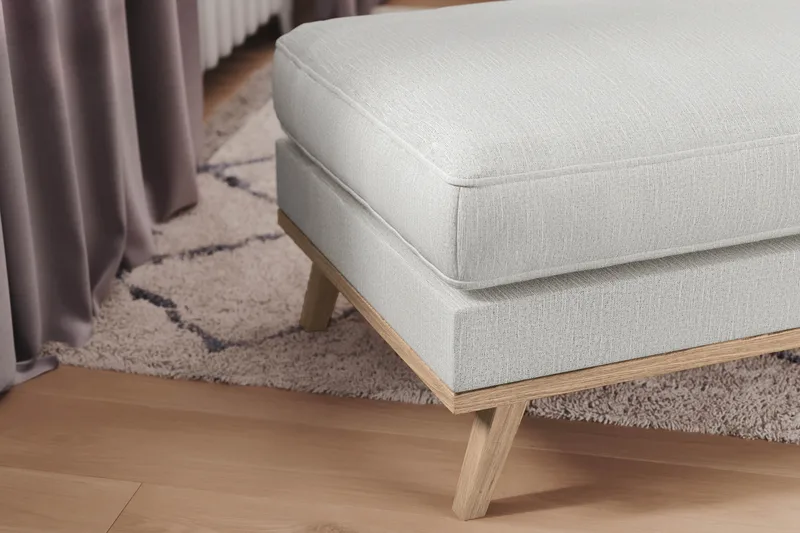 Copenhagen Fotpall - Linnegrå - Möbler - Stolar & fåtöljer - Pall & puff - Fotpall