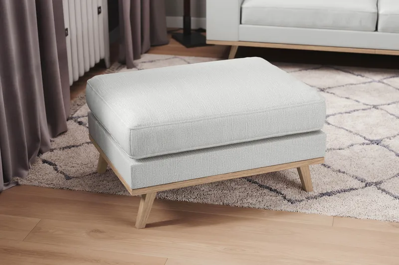 Copenhagen Fotpall - Linnegrå - Möbler - Stolar & fåtöljer - Pall & puff - Fotpall