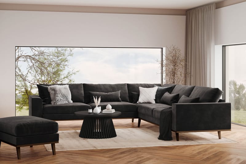 Copenhagen Fotpall - Mörkgrå - Möbler - Stolar & fåtöljer - Pall & puff - Fotpall