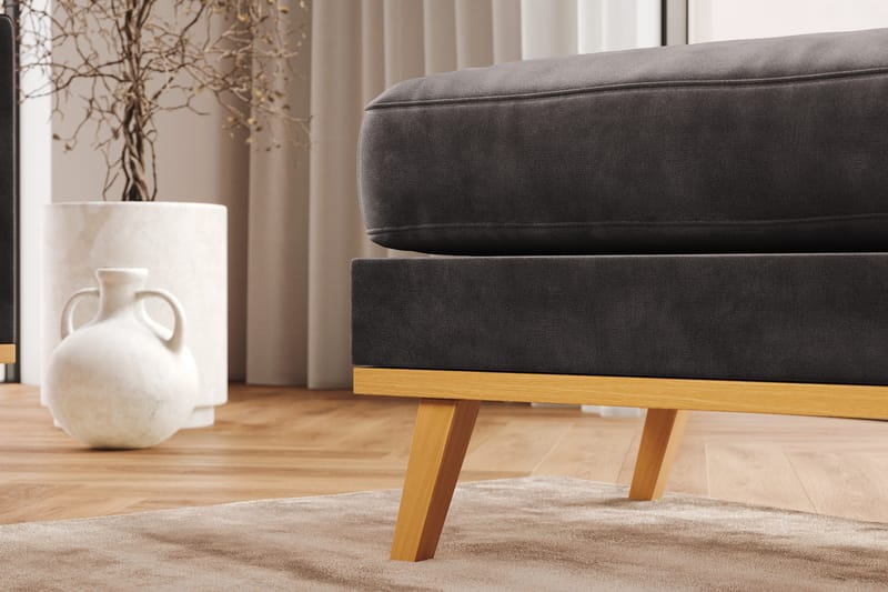 Copenhagen Fotpall - Mörkgrå - Möbler - Stolar & fåtöljer - Pall & puff - Fotpall