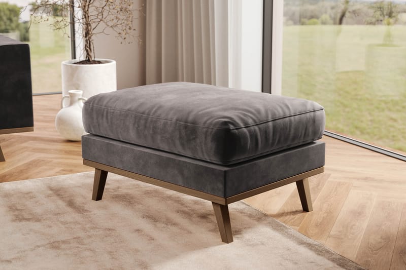 Copenhagen Fotpall - Mörkgrå - Möbler - Stolar & fåtöljer - Pall & puff - Fotpall