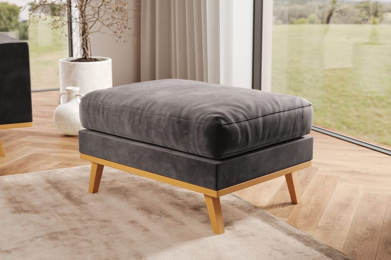 Copenhagen Fotpall - Mörkgrå - Möbler - Stolar & fåtöljer - Pall & puff - Fotpall