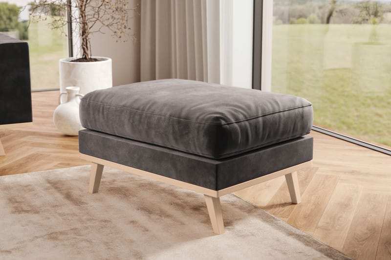 Copenhagen Fotpall - Mörkgrå - Möbler - Stolar & fåtöljer - Pall & puff - Fotpall