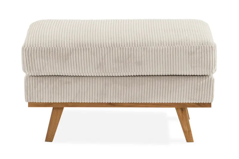 Copenhagen Fotpall Manchester - Beige - Möbler - Stolar & fåtöljer - Pall & puff - Fotpall