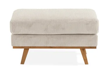 Copenhagen Fotpall Manchester - Beige - Möbler - Stolar & fåtöljer - Pall & puff - Fotpall