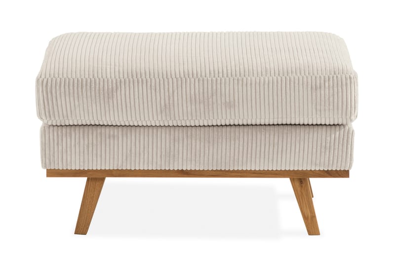 Copenhagen Fotpall Manchester - Beige - Möbler - Stolar & fåtöljer - Pall & puff - Fotpall