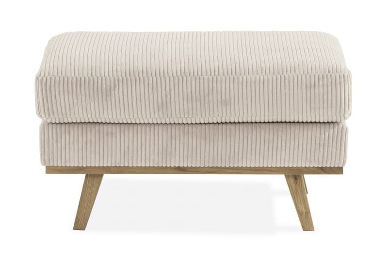 Copenhagen Fotpall Manchester - Beige - Möbler - Stolar & fåtöljer - Pall & puff - Fotpall