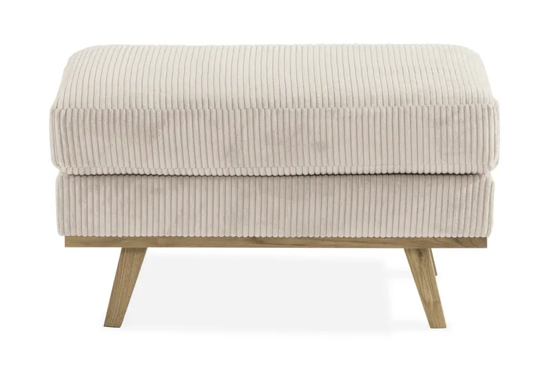 Copenhagen Fotpall Manchester - Beige - Möbler - Stolar & fåtöljer - Pall & puff - Fotpall