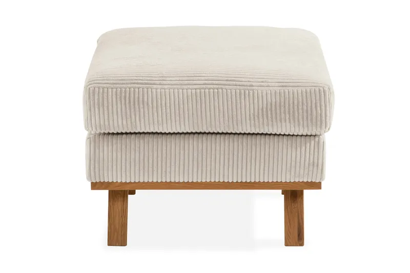 Copenhagen Fotpall Manchester - Beige - Möbler - Stolar & fåtöljer - Pall & puff - Fotpall