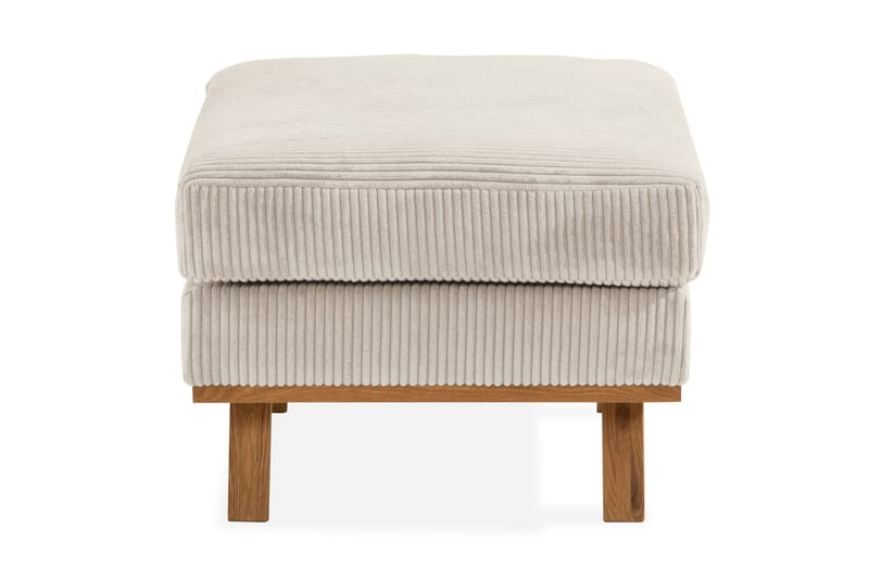 Copenhagen Fotpall Manchester - Beige - Möbler - Stolar & fåtöljer - Pall & puff - Fotpall