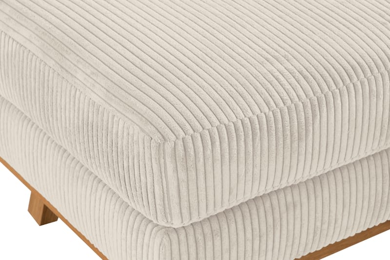 Copenhagen Fotpall Manchester - Beige - Möbler - Stolar & fåtöljer - Pall & puff - Fotpall