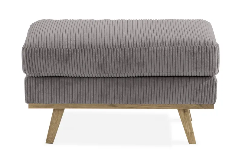 Copenhagen Fotpall Manchester - Grå - Möbler - Stolar & fåtöljer - Pall & puff - Fotpall