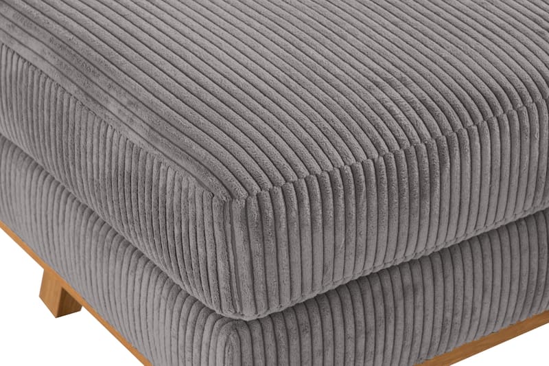 Copenhagen Fotpall Manchester - Grå - Möbler - Stolar & fåtöljer - Pall & puff - Fotpall