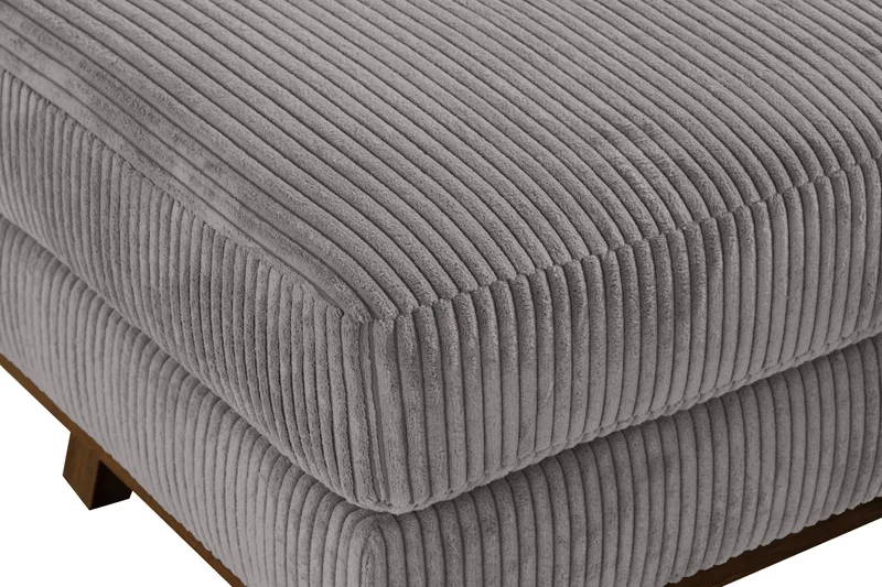 Copenhagen Fotpall Manchester - Grå - Möbler - Stolar & fåtöljer - Pall & puff - Fotpall