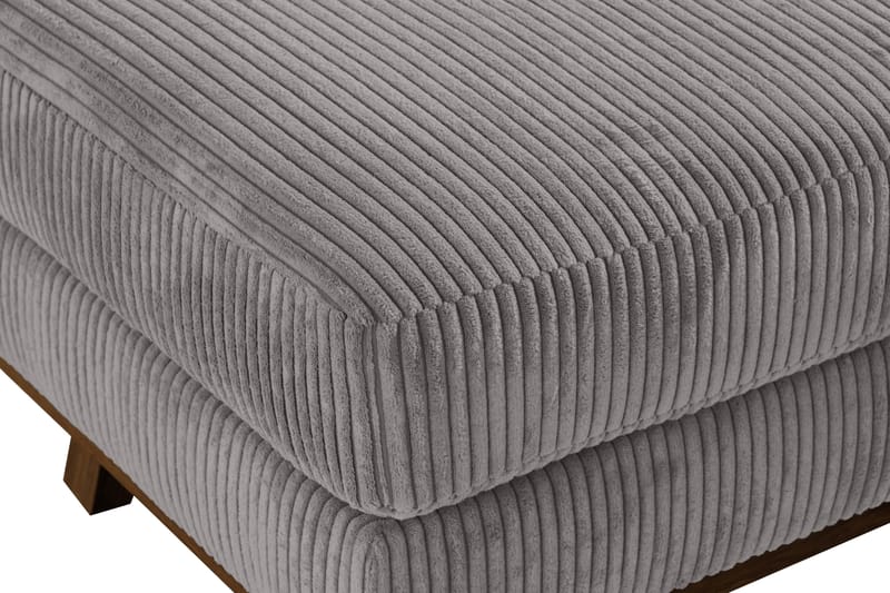 Copenhagen Fotpall Manchester - Grå - Möbler - Stolar & fåtöljer - Pall & puff - Fotpall