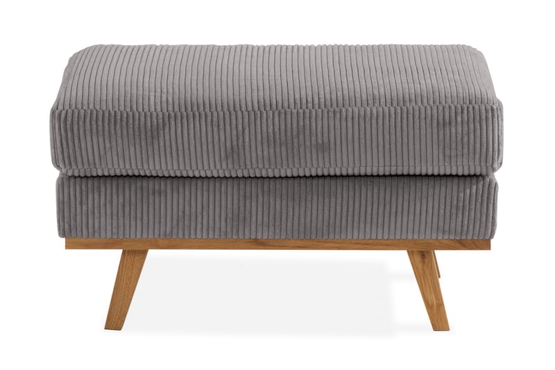 Copenhagen Fotpall Manchester - Grå - Möbler - Stolar & fåtöljer - Pall & puff - Fotpall