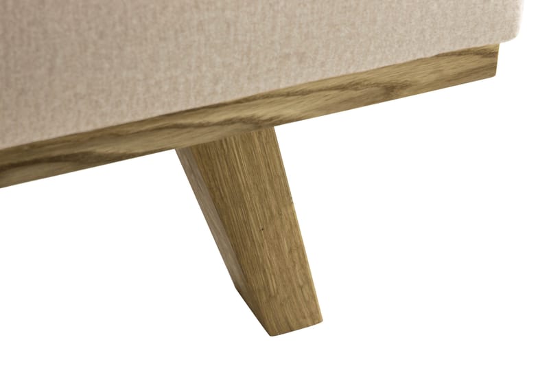 Copenhagen Fotpall Sammet - Beige - Möbler - Stolar & fåtöljer - Pall & puff - Fotpall