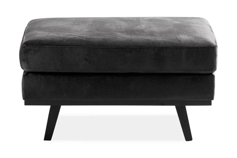 Copenhagen Fotpall Sammet - Grå - Möbler - Stolar & fåtöljer - Pall & puff - Fotpall
